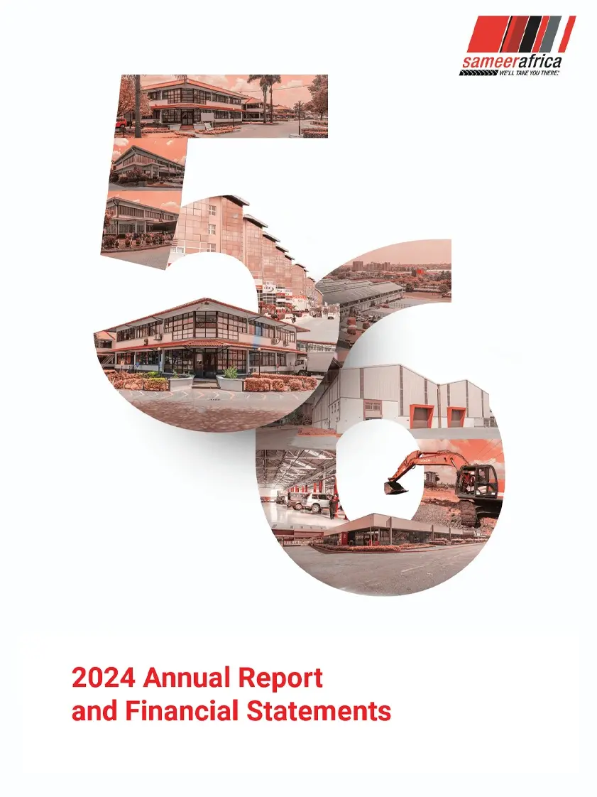 Sameer Africa Annual Report cover