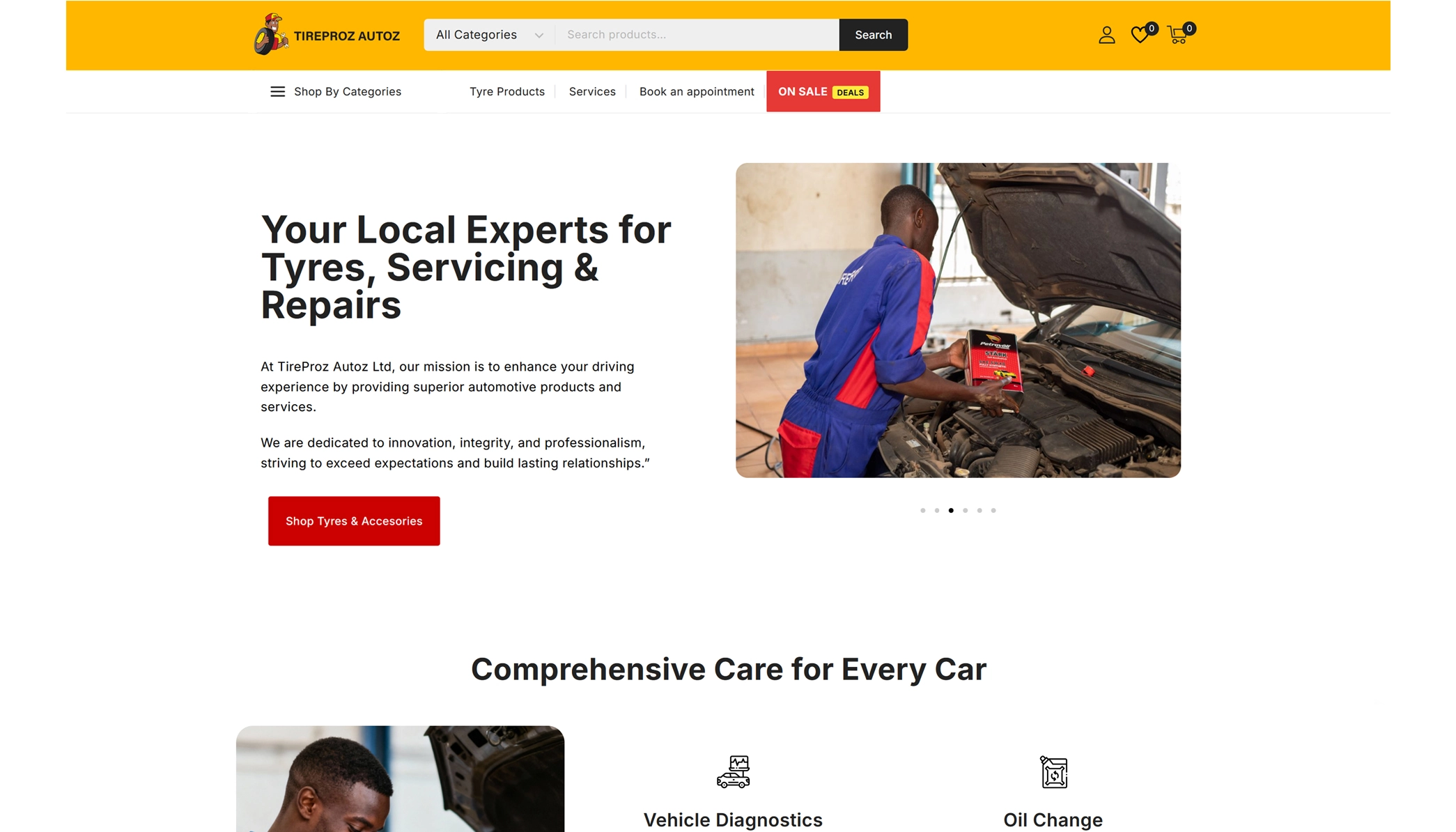 TireProz Autoz campaign